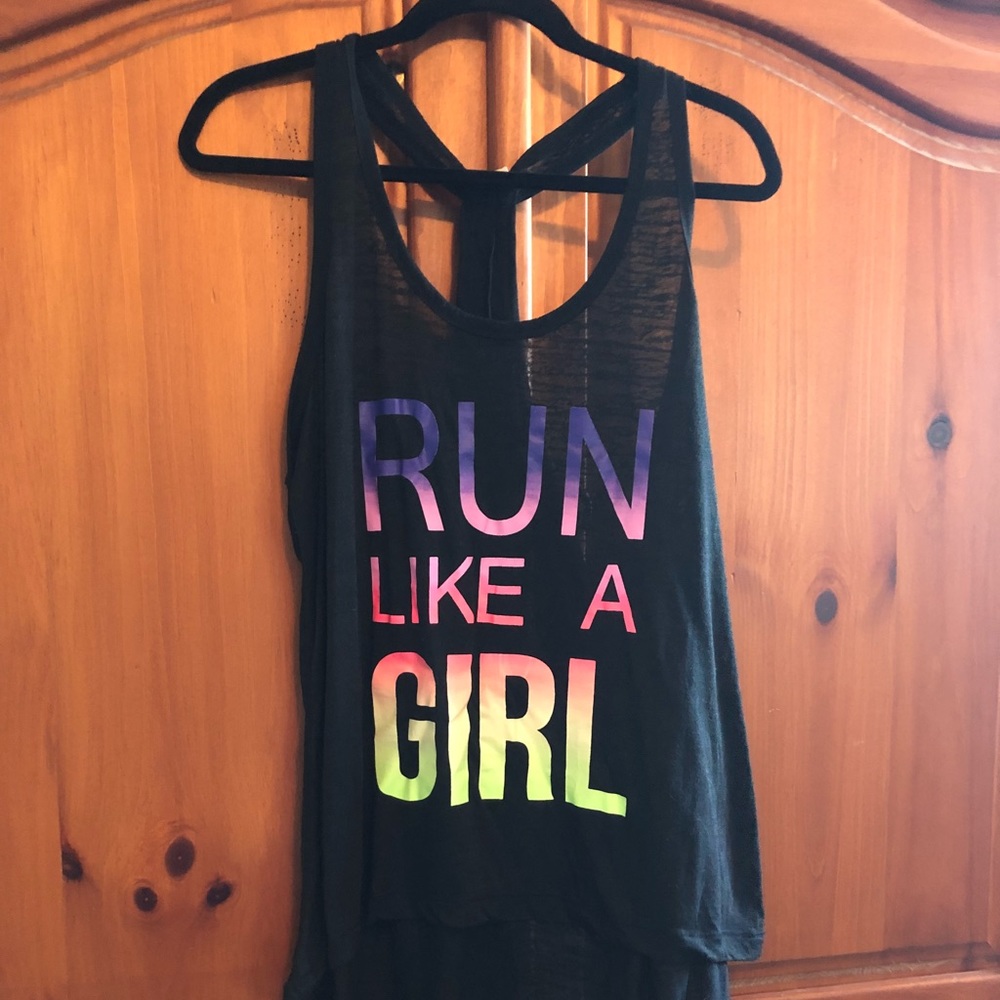Plus size work out tank